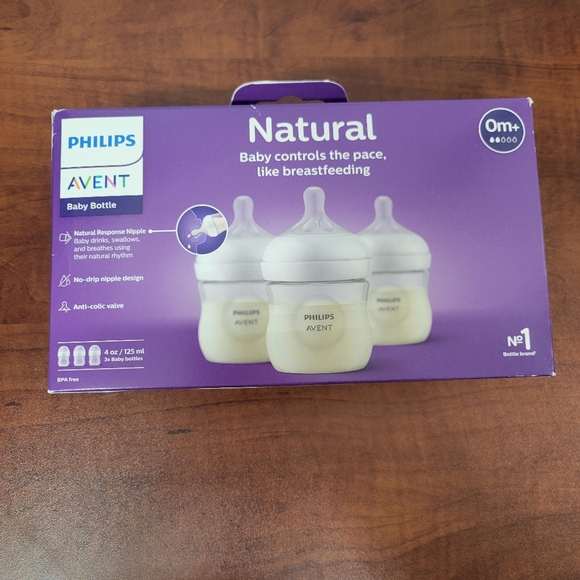Philips Avent Baby 3 Pack Bottles Nwt - Picture 3 of 6
